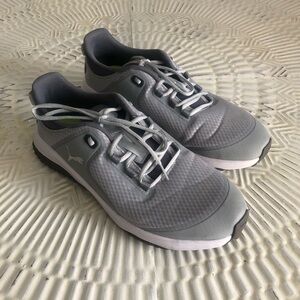Puma Golf Men's Fusion Grip Golf Shoe 10.5 Gray Athletic Sneakers